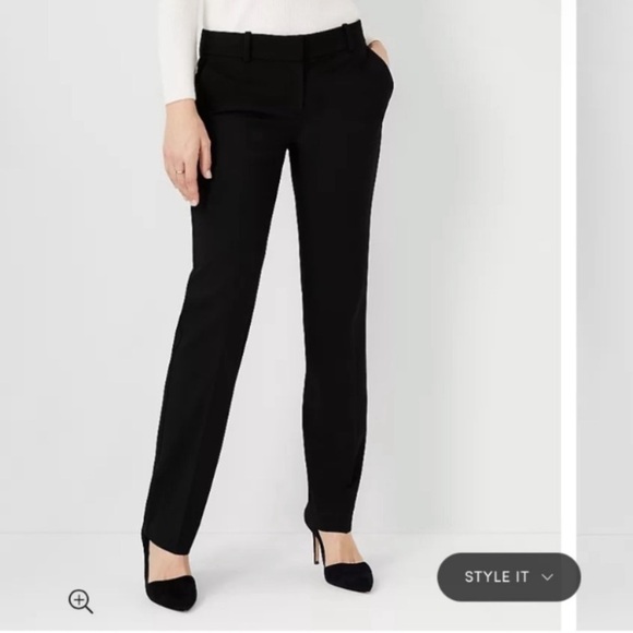 Ann Taylor | The Straight Pant In Seasonless Stretch - Picture 1 of 15